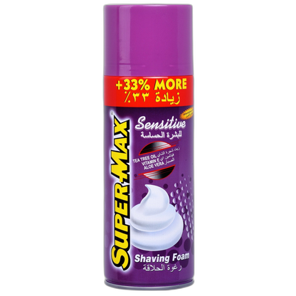 SUPER MAX SHAVING FOAM 400ml