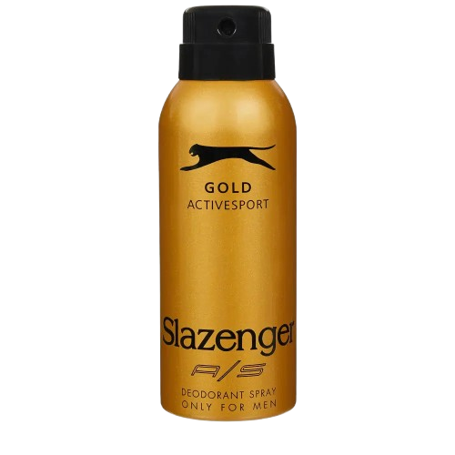 Slazenger Gold Active Sport Scent Deodorant Spray for Men, 150ml