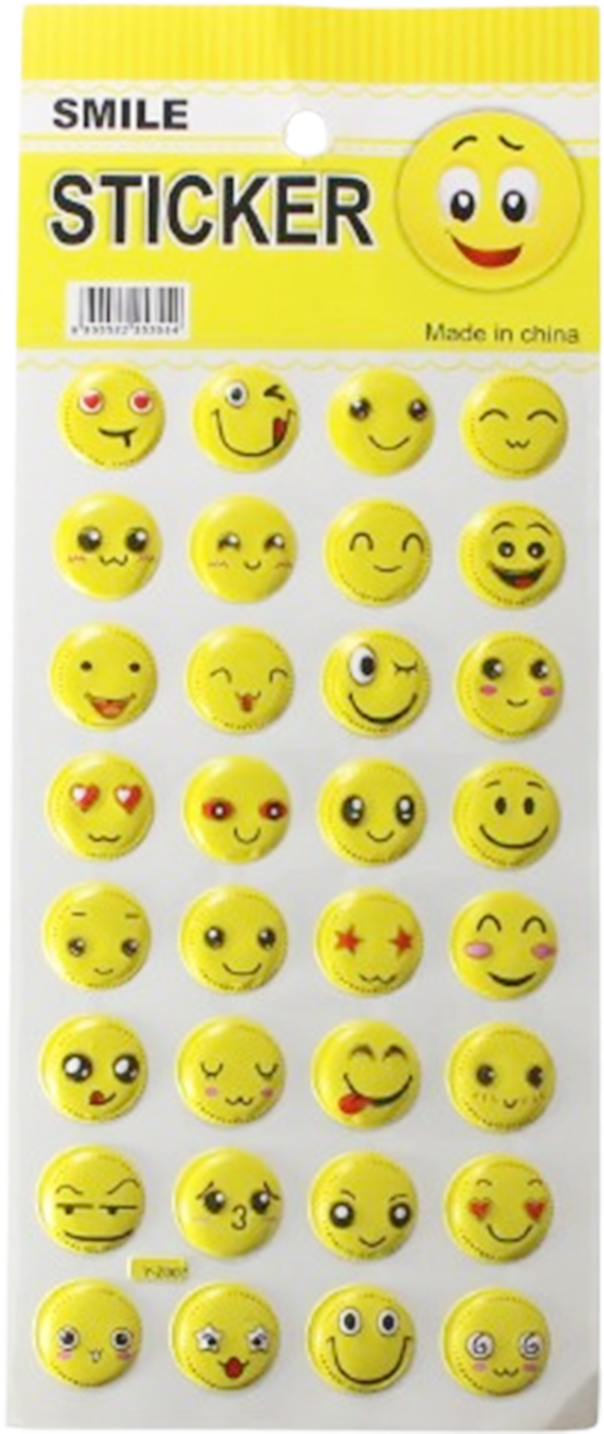 Smile Stickers - 42 Pieces