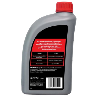 STP Power Steering Fluid Protects Systems - 950 ml