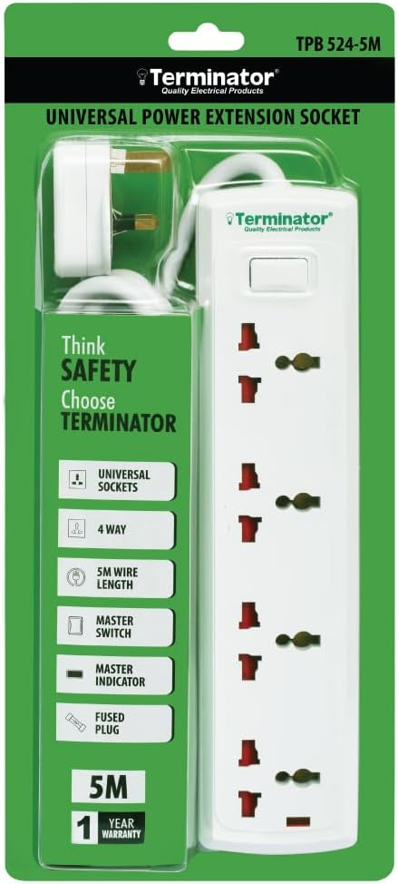 TERMINATOR EXTE/ SOCKET 4WY TPB 524-3M