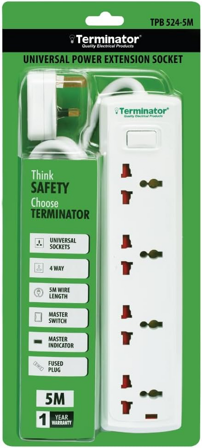 TERMINATOR EXTE/ SOCKET 4WY TPB 524-3M