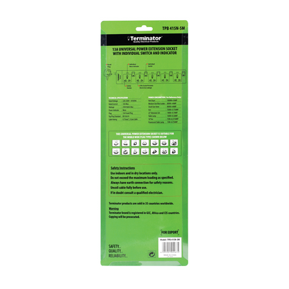 TERMINATOR EXTE/ SOCKET TPB415N-5M
