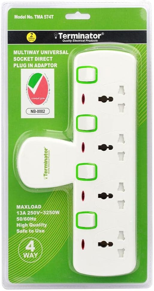 TERMINATOR 4 WAY MULTI ADAPTOR