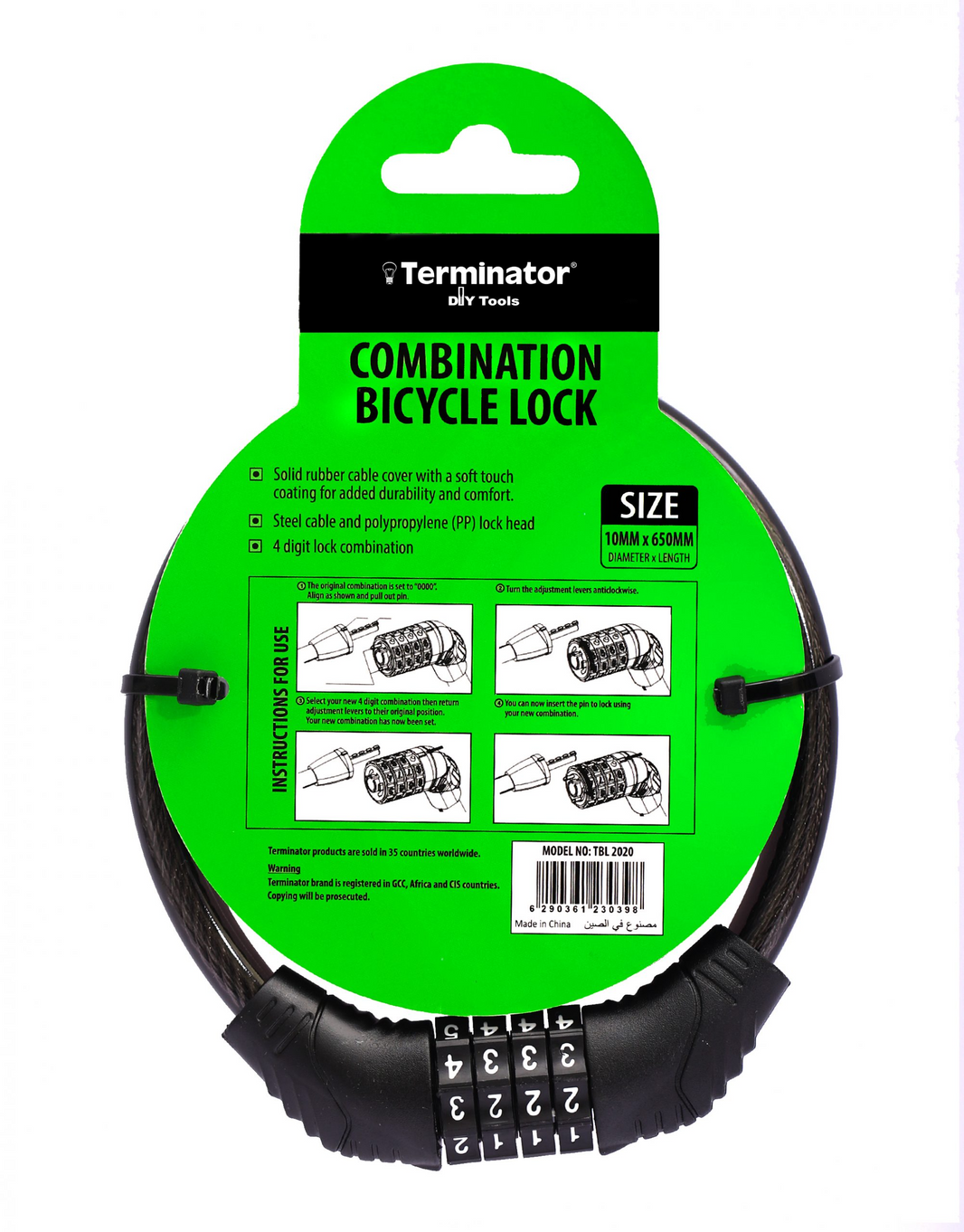 TERMINATOR CYCLE LOCK TBL 2020