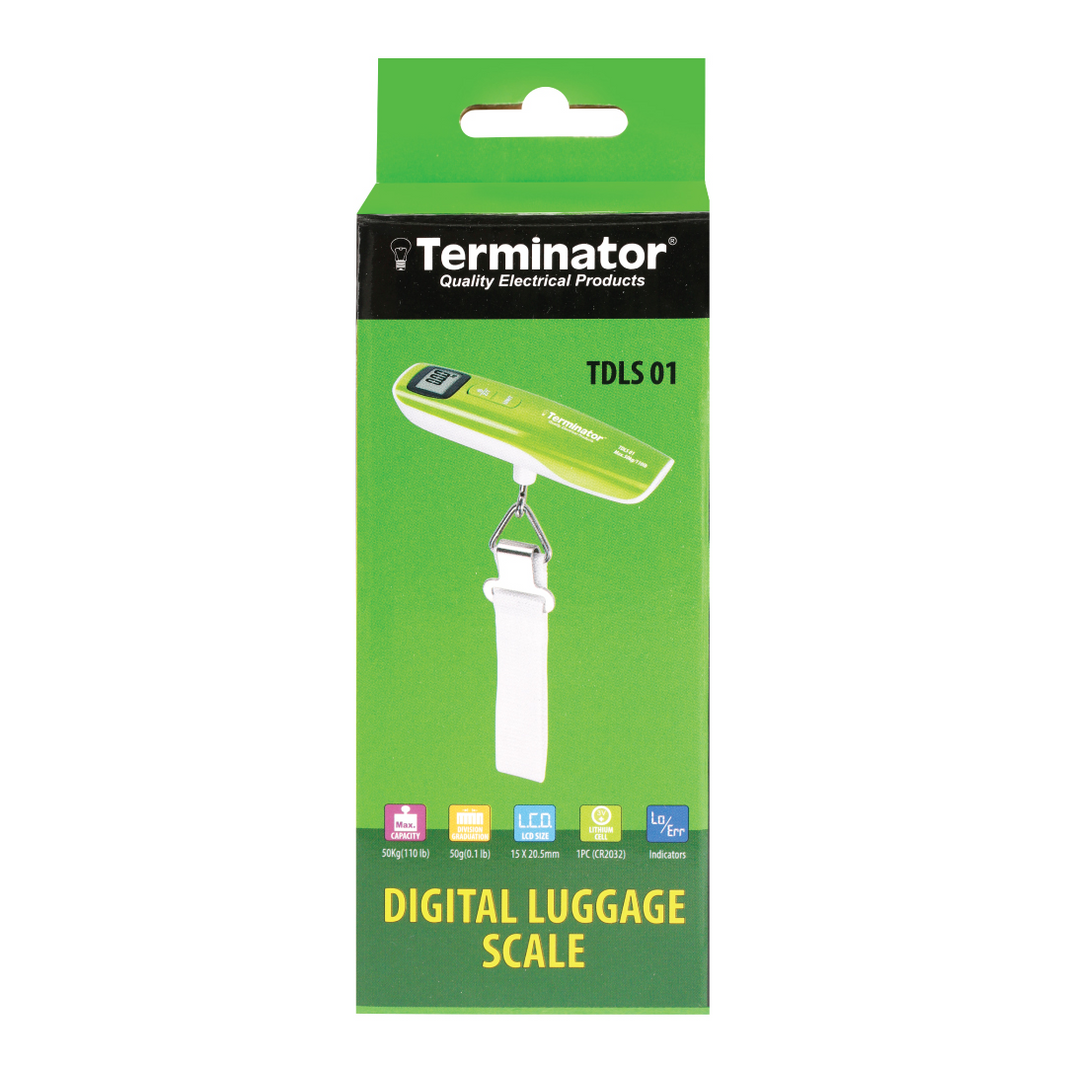 TERMINATOR DIGITAL LUGGAGE SCALE