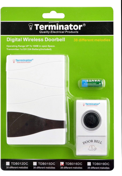 TERMINATOR DOORBELL TDB016DC