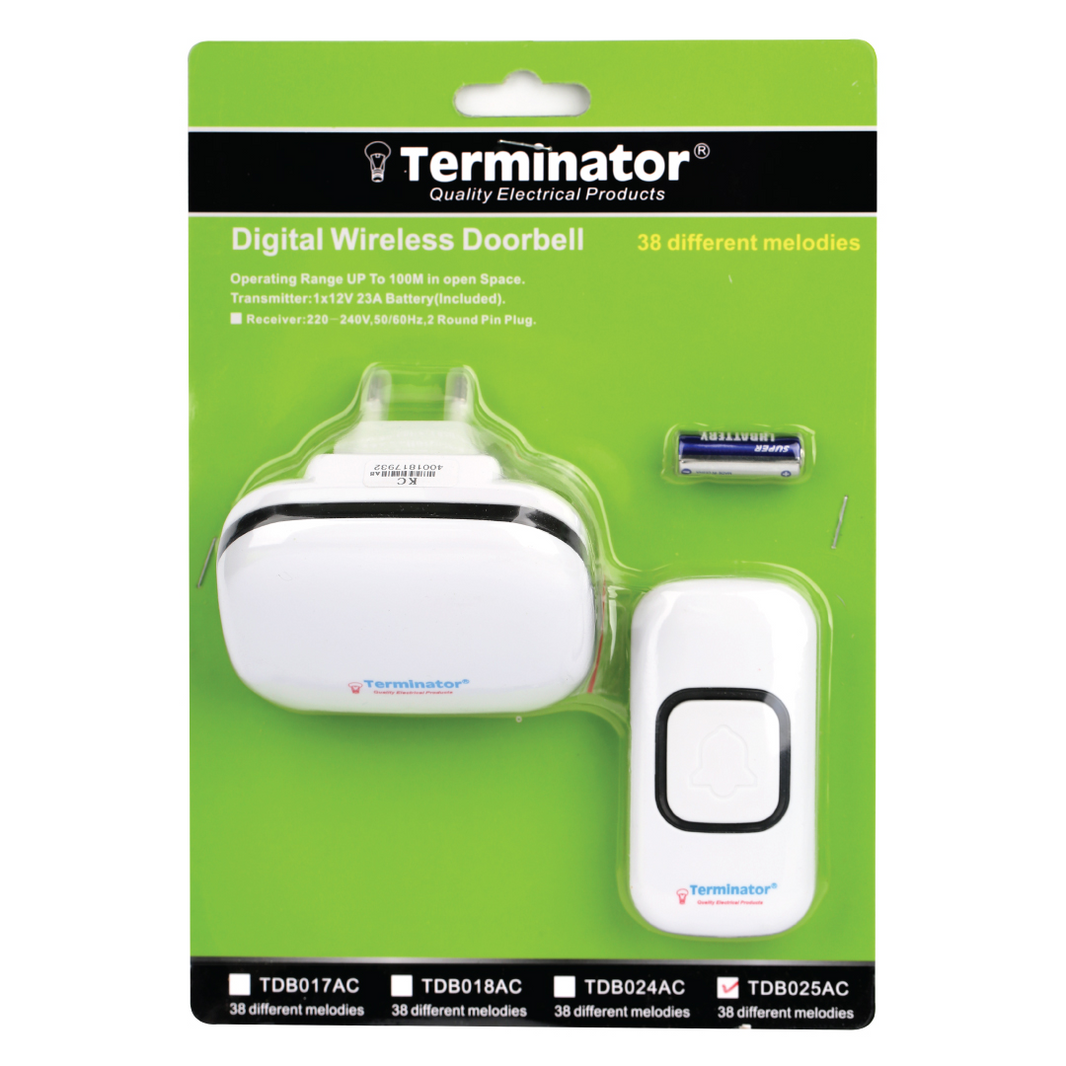 TERMINATOR DOORBELL TDB025AC
