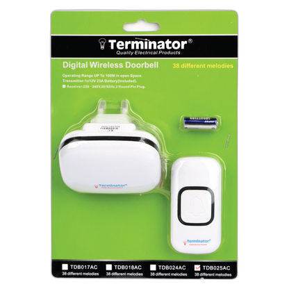 TERMINATOR DOORBELL TDB025AC