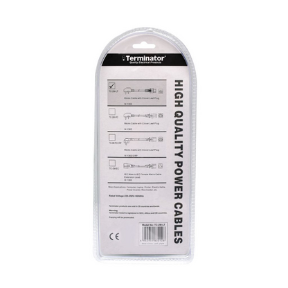TERMINATOR POWER CABLE 2M TC-2M-LT