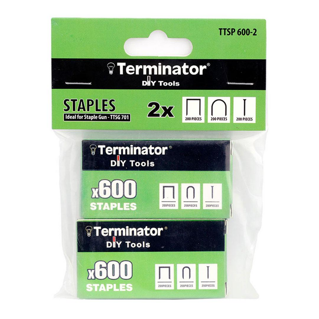 TERMINATOR STAPLES PIN HVY TTSP600-2