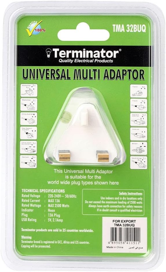 TERMINATOR UNIVERSAL MULTI ADAPTOR
