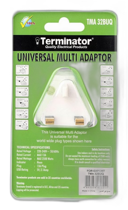 TERMINATOR UNIVERSAL MULTI ADAPTOR