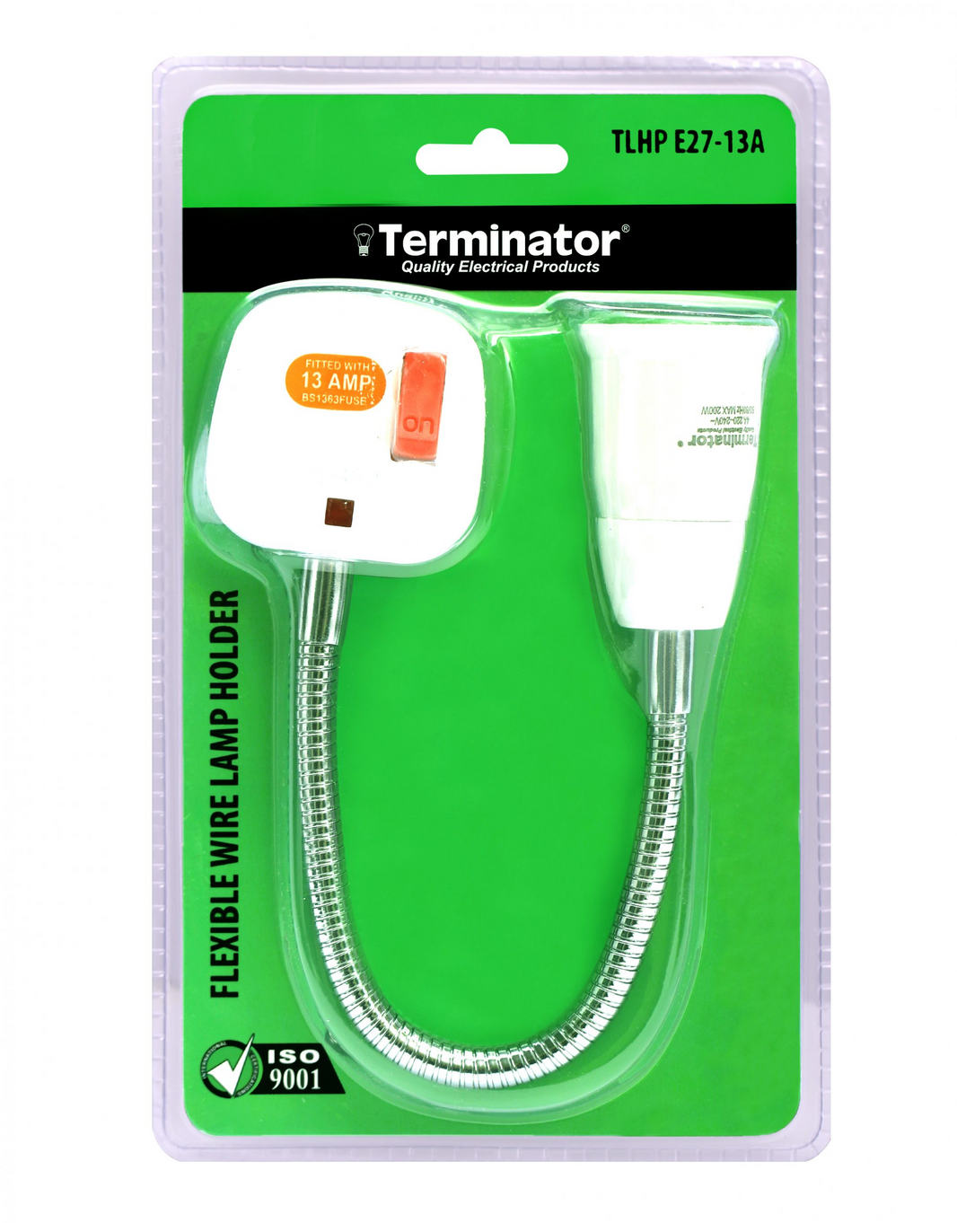 TERMINATOR WIRE LAMP HOLDER E27-13A