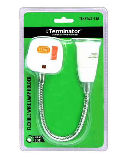 TERMINATOR WIRE LAMP HOLDER E27-13A