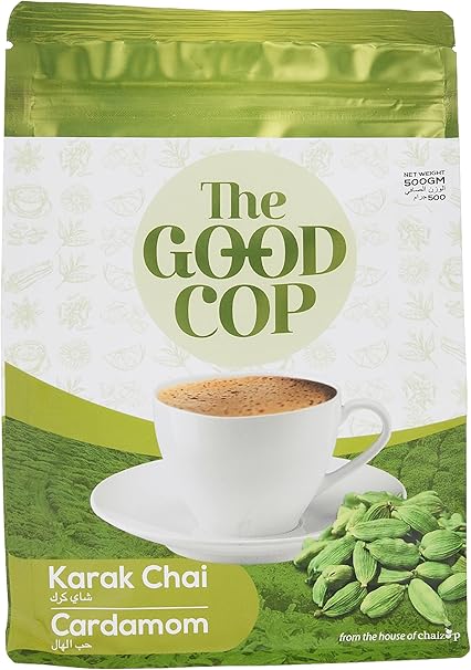 THE GOOD COP KARAK CHAI CARDAMOM TEA 500gm