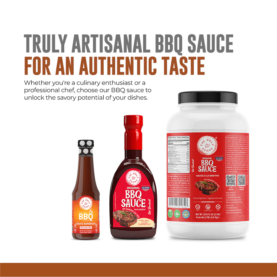 THE HOLLY BBQ SAUCE 510gm