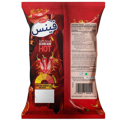 TIFFANY FINNS SCOR/HOT CHIPS 85gm