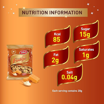 TIFFANY CREAM FUDGE TOFFEE 750gm