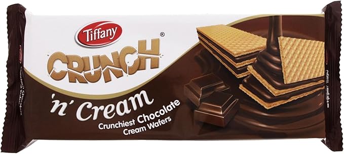 TIFFANY CRUNCH CREAM CHOCLATE WAFER 135gm