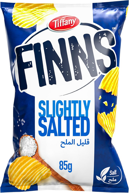 TIFFANY FINNS SALTED CHIPS 85gm
