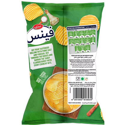 TIFFANY FINNS SALT&VGR CHIPS 85gm