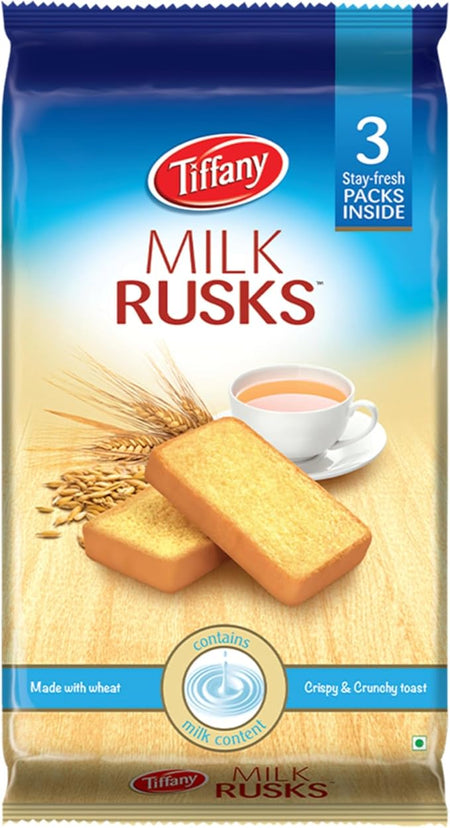 TIFFANY MILK RUSKS 2x280gm