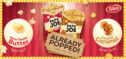 TIFFANY PAPA JOE BTR POPCORN 85gm
