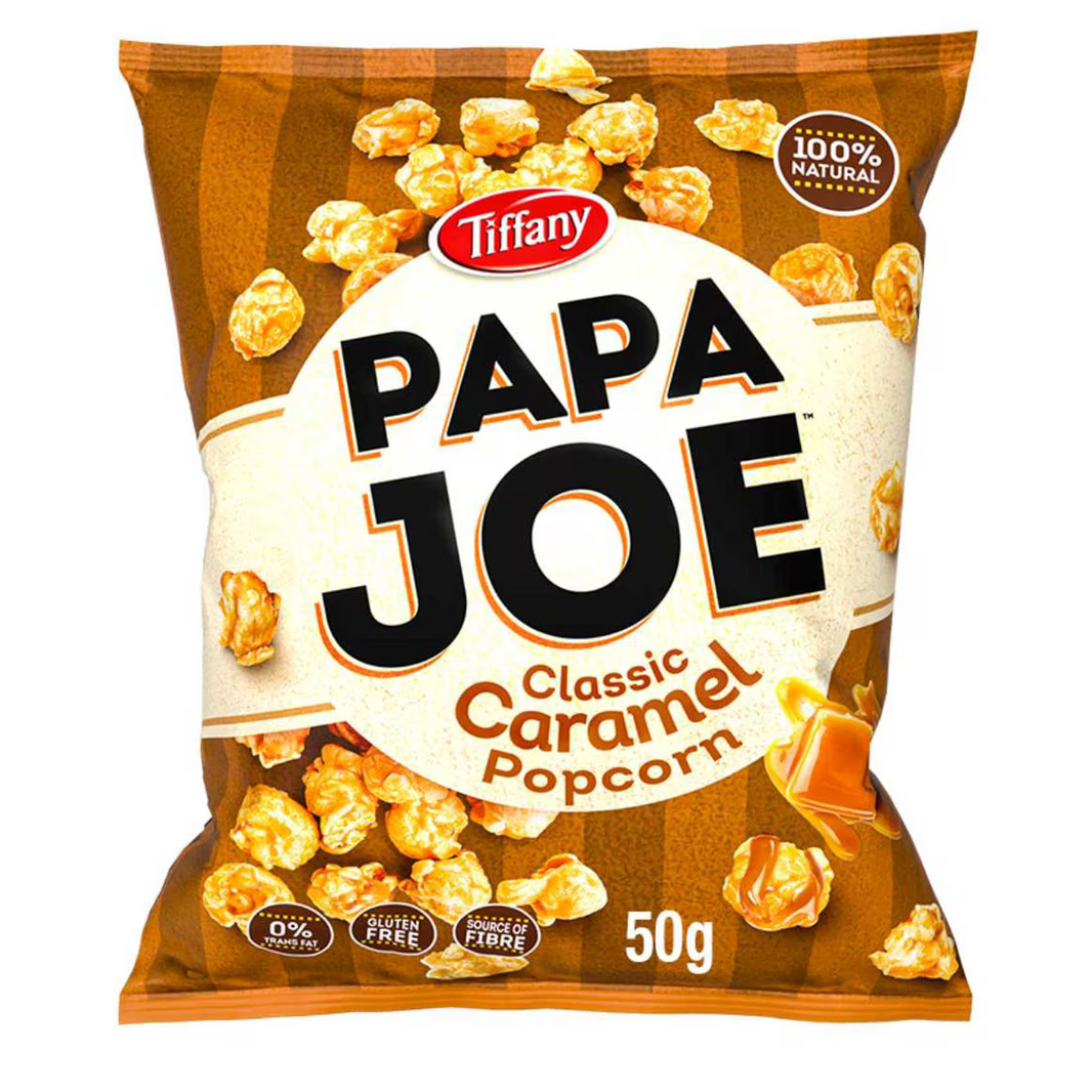 TIFFANY PAPA JOE CRML POPCORN 50gm