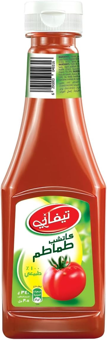 TIFFANY TOMATO KETCHUP 3x340gm
