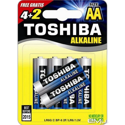 TOSHIBA BATTERY 6ps AA 06AA