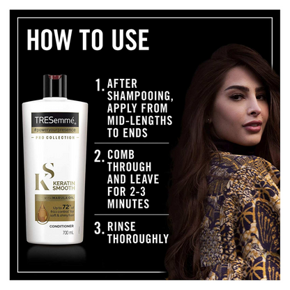 TRESEMME KERATIN SMOOTH CONDITIONER 700ml