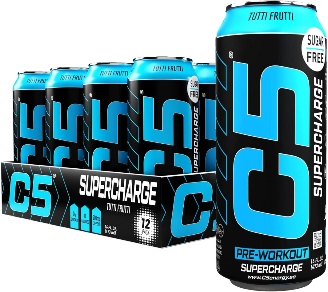 TUTTI FRUTTI C5 ENERGY DRINK 473ml