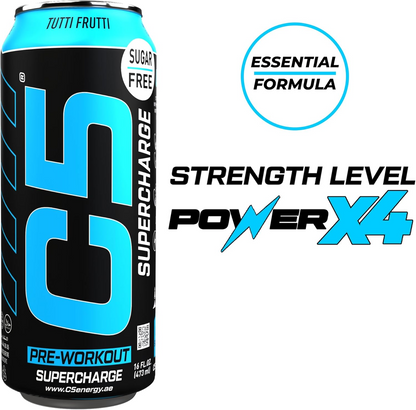 TUTTI FRUTTI C5 ENERGY DRINK 473ml