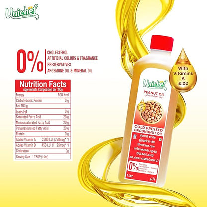 UNICHEF PEANUT OIL 1 Ltr