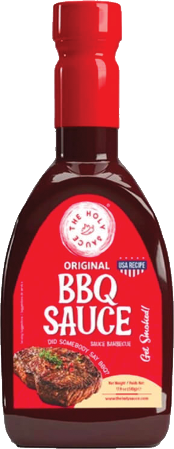 THE HOLLY BBQ SAUCE 510gm