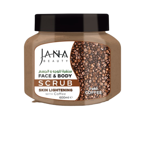 Jana Coffee Face & Body Scrub, 600ml