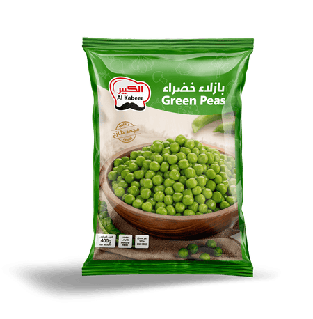 Al Kabeer Green Peas, 400g