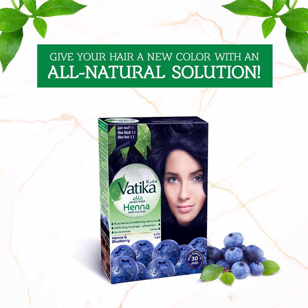 VATIKA HENNA HAIR COLOUR BLACK