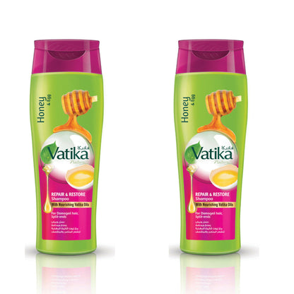 VATIKA HONEY & EGG SHAMPOO 2x400ml