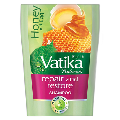 VATIKA HONEY & EGG SHAMPOO 2x400ml