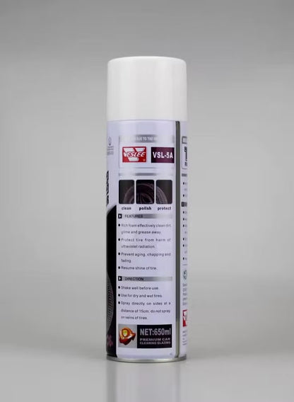 VESLEE TIRE FOAM CLEANR 650ml BS-924