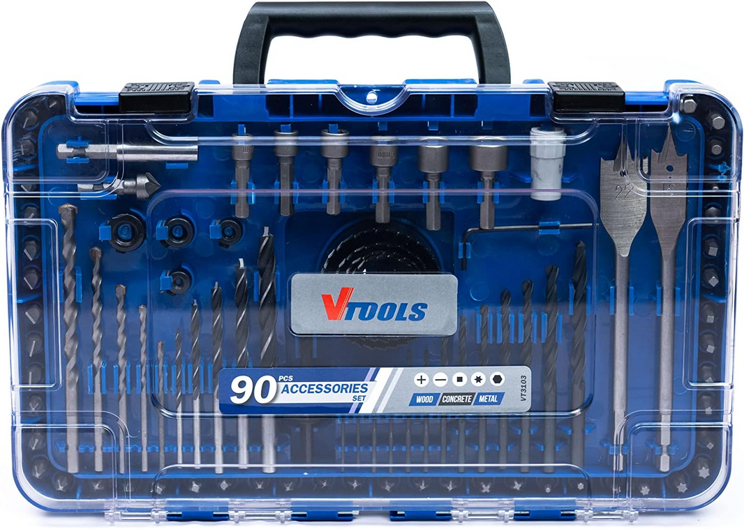 VTOOLS TIN DRILL SET 6pcs FPTA-05-0018