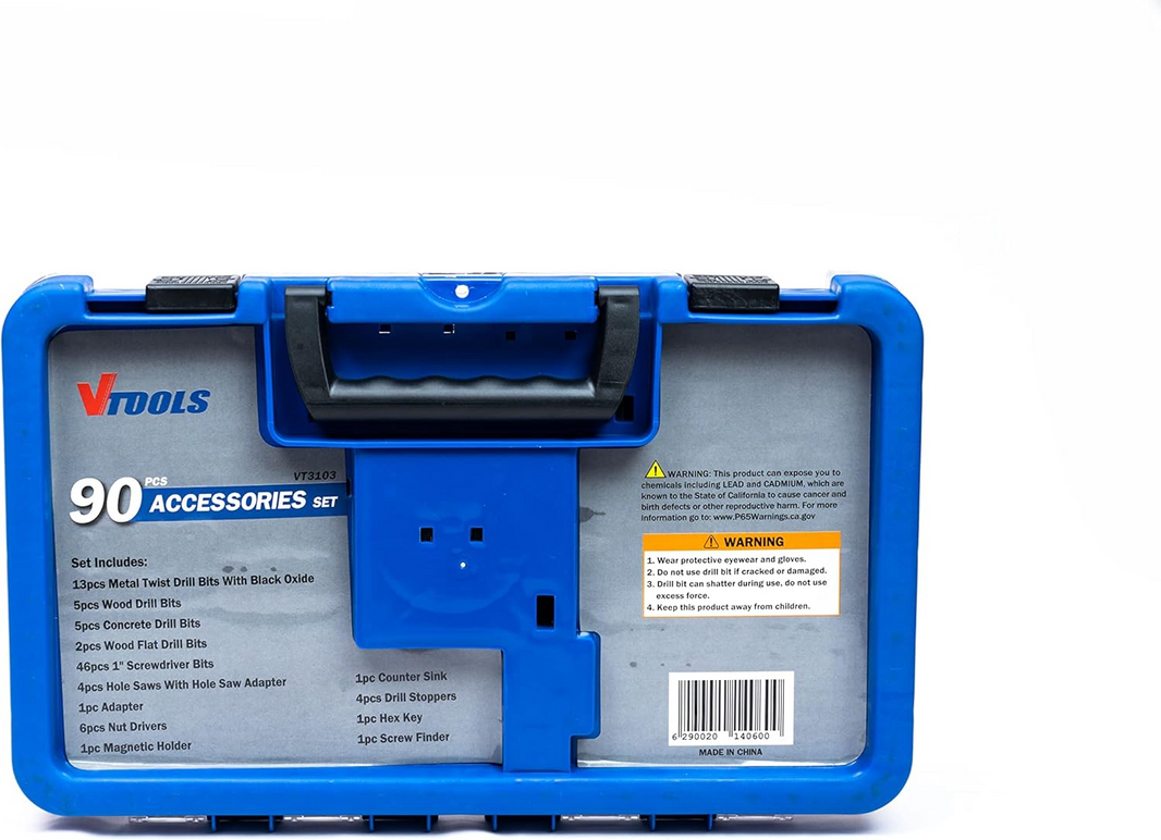 VTOOLS TIN DRILL SET 6pcs FPTA-05-0018