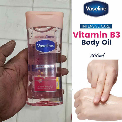 VASELINE VITAMIN B3 BODY OIL 200ml