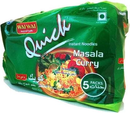 WAI MASALA CURRY NOODLE 5x75gm