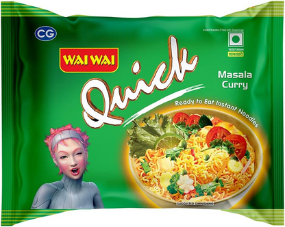 WAI MASALA CURRY NOODLE 5x75gm