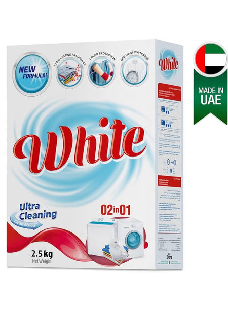 WHITE WASHING POWDER 2.5Kg