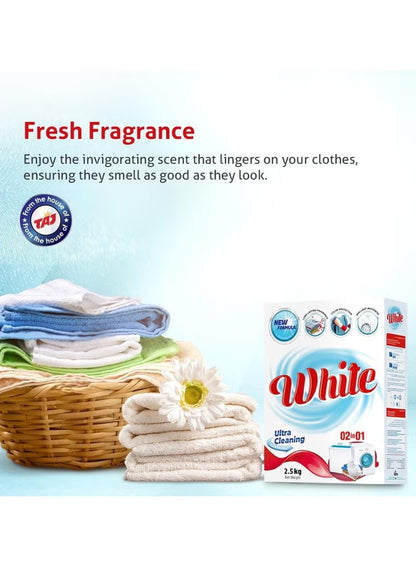 WHITE WASHING POWDER 2.5Kg
