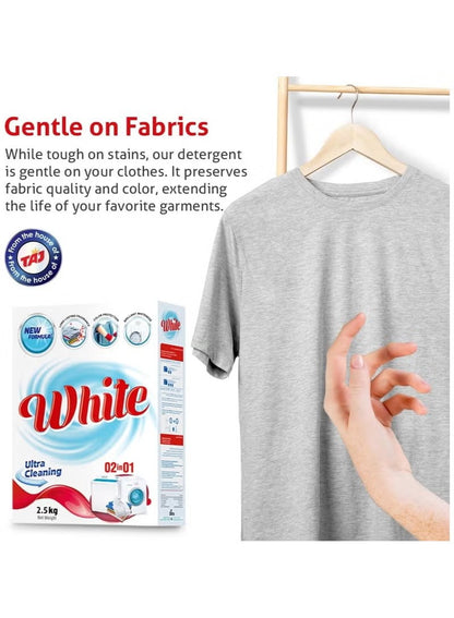 WHITE WASHING POWDER 2.5Kg